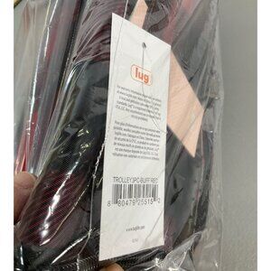 Lug 3-Piece XL Trolley Set - Buffalo Check Red, Zipper Closure, Safe Organizatio